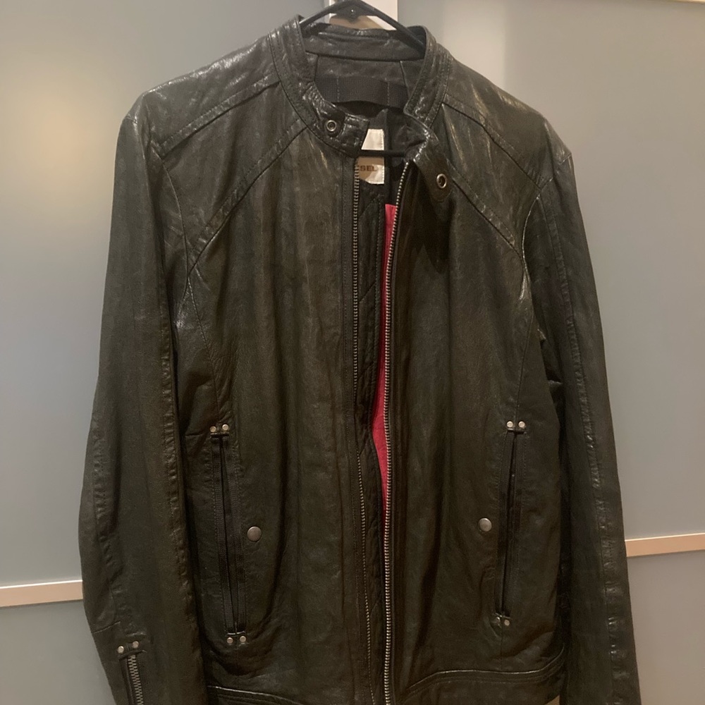 Diesel leather jacket